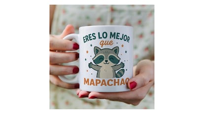 Caneca com guaxinim de presente para o Dia dos Namorados