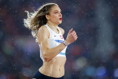 Martina Weil. Atletismo en los Juegos Panamericanos de Santiago de Chile