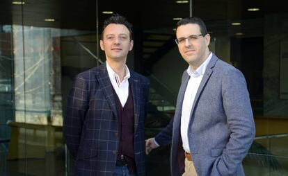 Julián Díaz-Santos y Jordi Pérez, cofundadores de Unnax