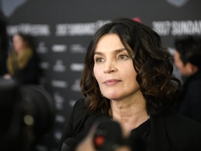 Actress Julia Ormond during a premiere at the Sundance festival, in Utah (USA), in 2017.