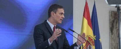 El presidente del Gobierno, Pedro Sánchez.