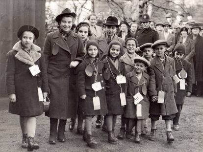 Llegada de ni&ntilde;os jud&iacute;os refugiados a Londres en 1939. Una tradici&oacute;n brit&aacute;nica perdida.