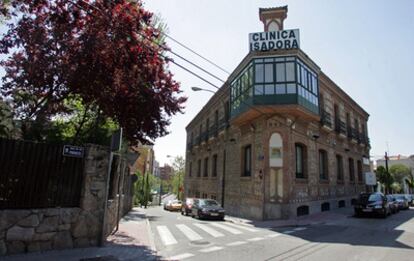 Vista de la clínica Isadora, en Madrid