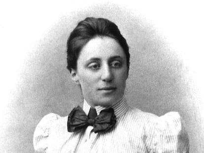 La matemática Emmy Noether.