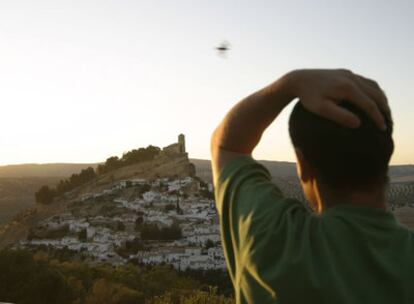 Panorámica del pueblo de Montefrío, en Granada