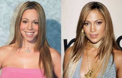 Mariah Carey y Jennifer Lopez, 20 años lanzándose pullas.