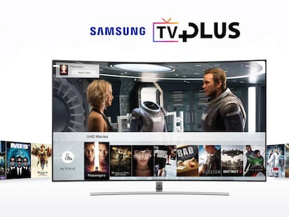 Servicio Samsung TV plus en televisiones.
