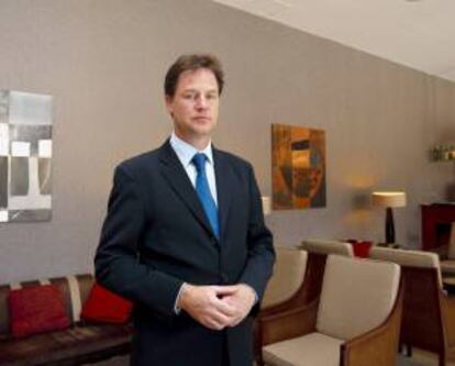 El vicepresidente del Gobierno Británico, Nick Clegg. EFE/Archivo