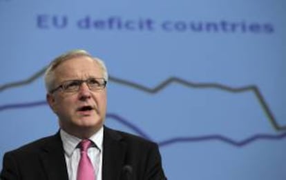 El vicepresidente económico de la Comisión Europea, Olli Rehn. EFE/Archivo