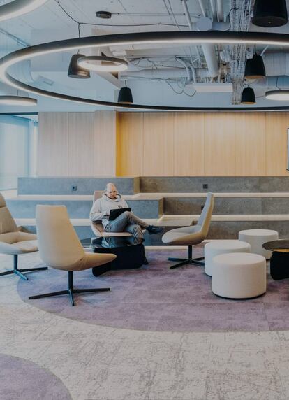 Centro de innovación de la empresa farmacéutica Sanofi en el barrio de Sant Andreu de Barcelona.