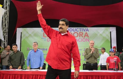 Nicol&aacute;s Maduro, el pasado mi&eacute;rcoles en Caracas.
