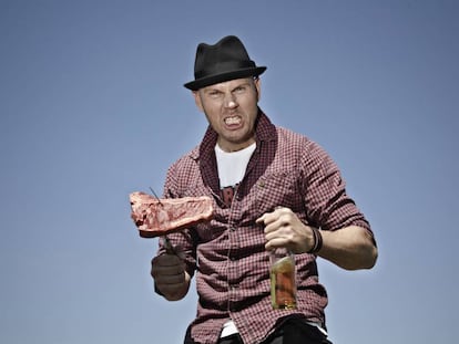 ¿Por qué los hombres comen carne y las mujeres ensalada?