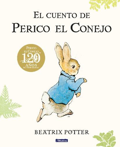 Portada de 'El cuento de Perico el Conejo', de Beatrix Potter