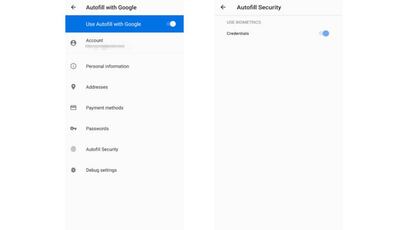 Verificación para el autocompletado de contraseñas