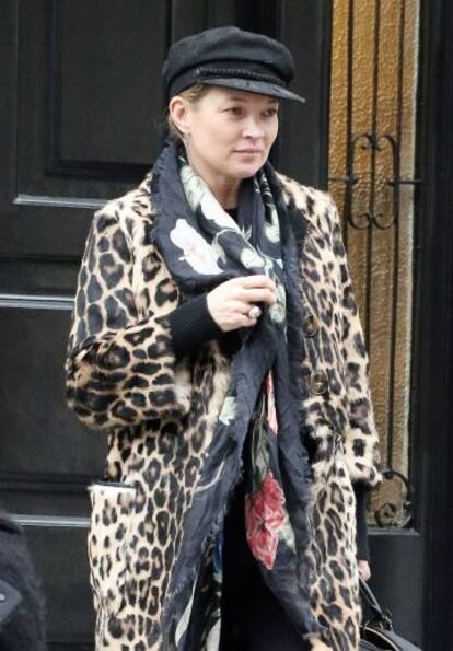 La modelo Kate Moss.
