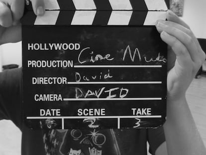 Taller de Cine Mudo en la escuela Primer Plano