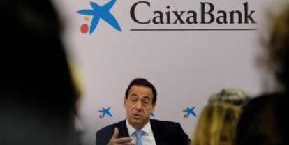 El CEO de CaixaBank, Gonzalo Gortázar.