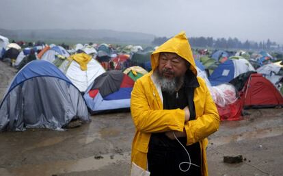 Ai Weiwei, en su documental 'Marea humana'.