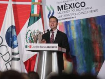 En la imagen, el presidente electo de México, Enrique Peña Nieto. EFE/Archivo