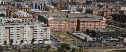 Uno de los barrios de Madrid.