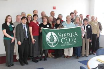 Miembros de la ONG Sierra Club.