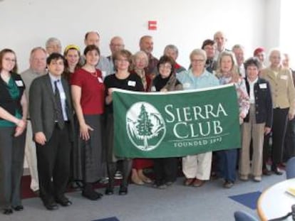 Miembros de la ONG Sierra Club.