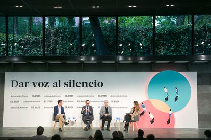 Imagen del foro Dar voz al silencio, celebrado el pasado jueves en el Auditorio Rafael del Pino de Madrid.