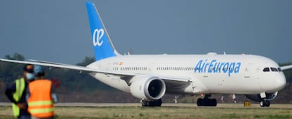 Un avión de Air Europa. 