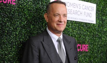 El actor Tom Hanks, en el Beverly Wilshire Four Seasons Hotel.