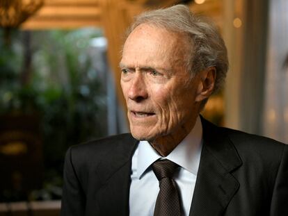 Clint Eastwood en una aparición en enero de 2020 en Los Ángeles. En los últimos años, el actor se deja ver poco en público.