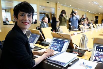 La ministra de Inclusión, Seguridad Social y Migraciones, Elma Saiz, preside este miércoles en Madrid la Comisión de Seguimiento del Ingreso Mínimo Vital.