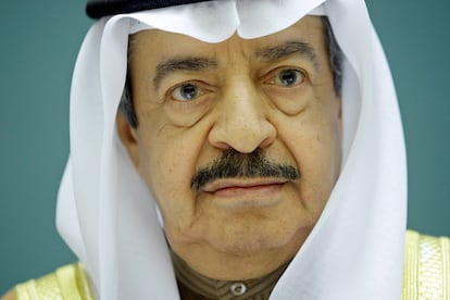 El primer ministro de Bahréin, el príncipe Khalifa Bin Salman al Khalifa, en una imagen tomada en Ginebra en 2007.