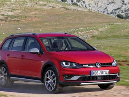 VW Golf Alltrack.