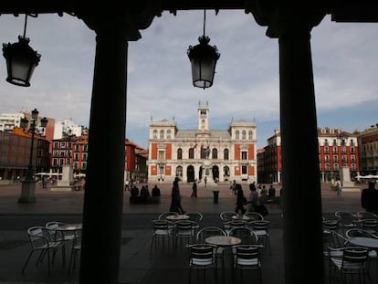 Valladolid, plaza Mayor. 