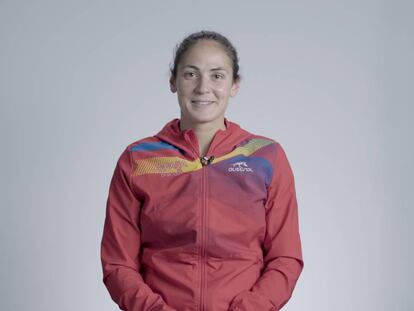 La triatleta Sara Pérez.