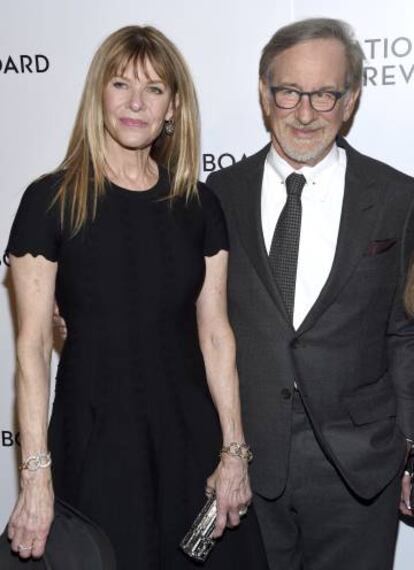 Steven Spierlberg y su esposa Kate Capshaw el pasado enero en Nueva York.