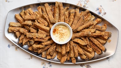 Receta berenjenas rebozadas