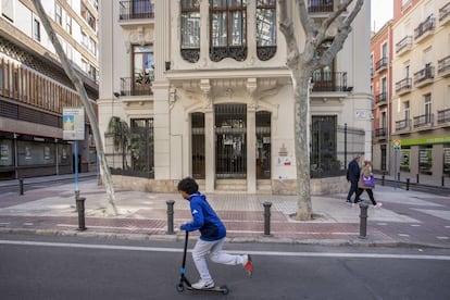 Sede de Presidencia de la Generalitat en Alicante, en la casa de las Brujas.