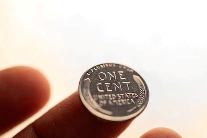 Una foto de un centavo estadounidense.