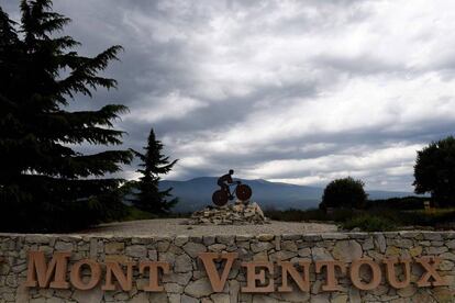 Imagen panor&aacute;mica del Mont Ventoux.