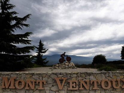 Imagen panor&aacute;mica del Mont Ventoux.