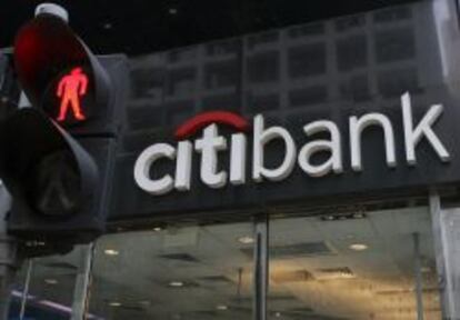 Edificio de Citibank en Hong Kong, China.