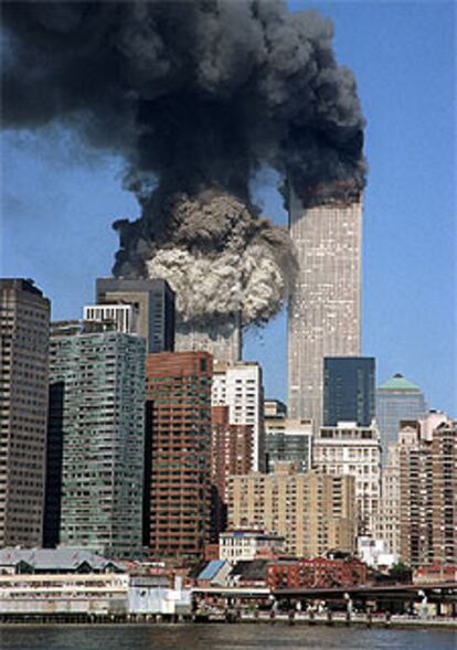 Las Torres Gemelas, el 11 de septiembre de 2001.