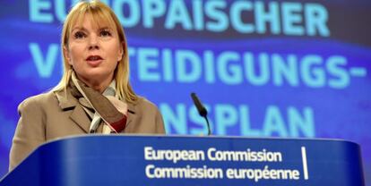 Elzbieta Bienkowska, comisaria europea de Mercado Interior