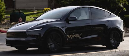 Nuevo Robotaxi de Tesla en circulación