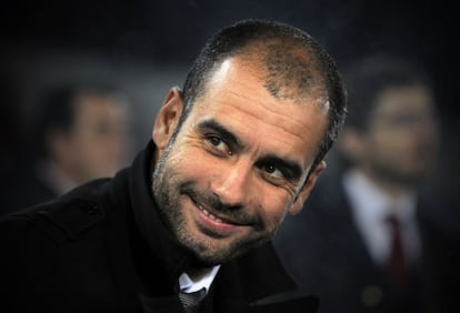 Former Barcelona player and coach Pep Guardiola.