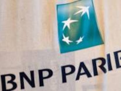 Logo de BNP Paribas.