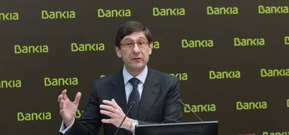 El presidente de Bankia, José Ignacio Goirigolzarri.