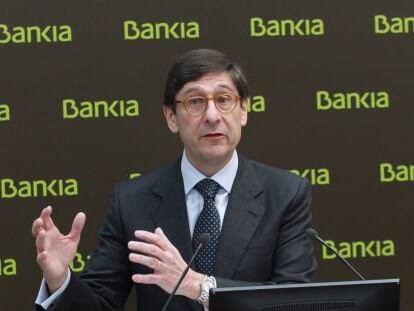 El presidente de Bankia, Jos&eacute; Ignacio Goirigolzarri.