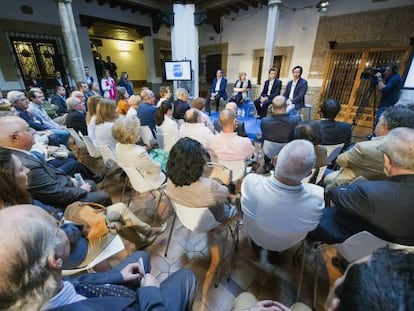 El debate del PP hoy en Toledo sobre las pensiones